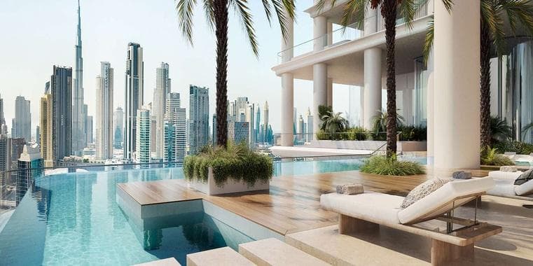 Vela Viento Room design in Business Bay
