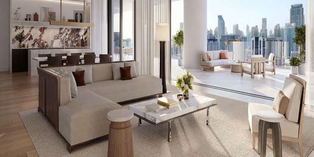 Room design at Vela by Omniyat by Omniyat