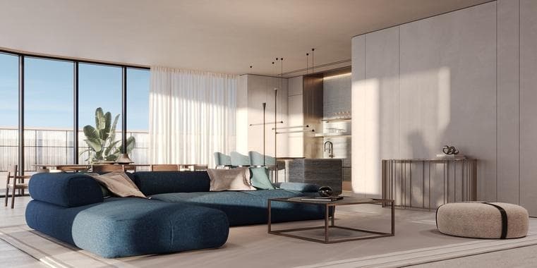 Apartment interior #5 at Gianfranco Ferré Residences