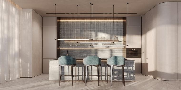 Gianfranco Ferré Residences Room design in Marjan Island