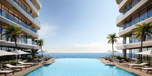 Living space at Gianfranco Ferré Residences by Mira Development