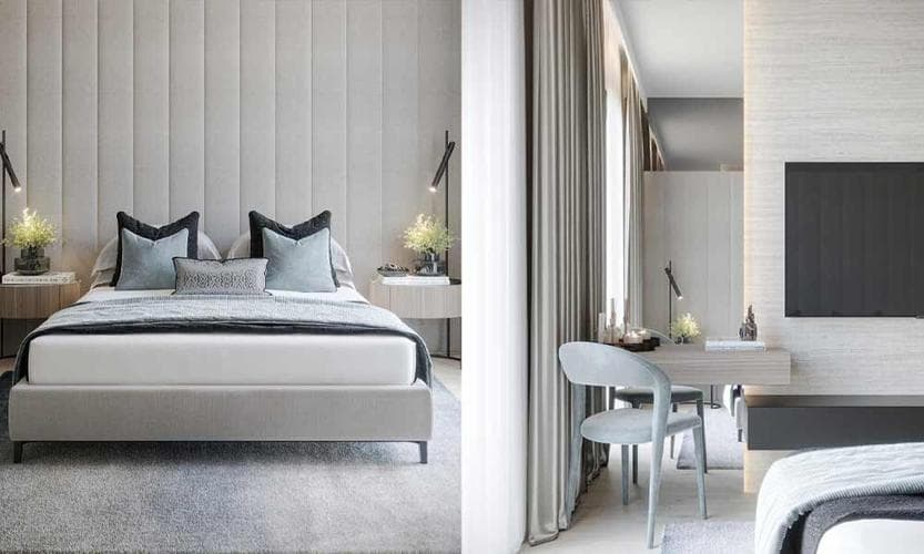Room design at Bali Residences by Deyaar