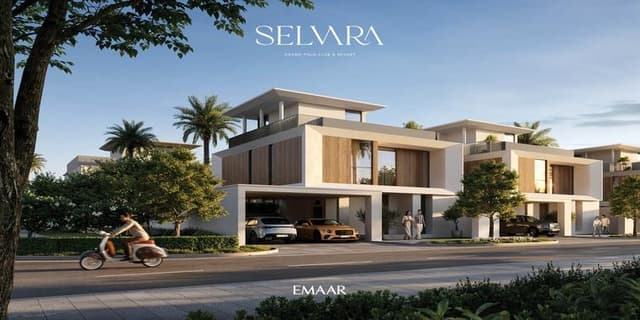 Front entrance at Selvara by Emaar