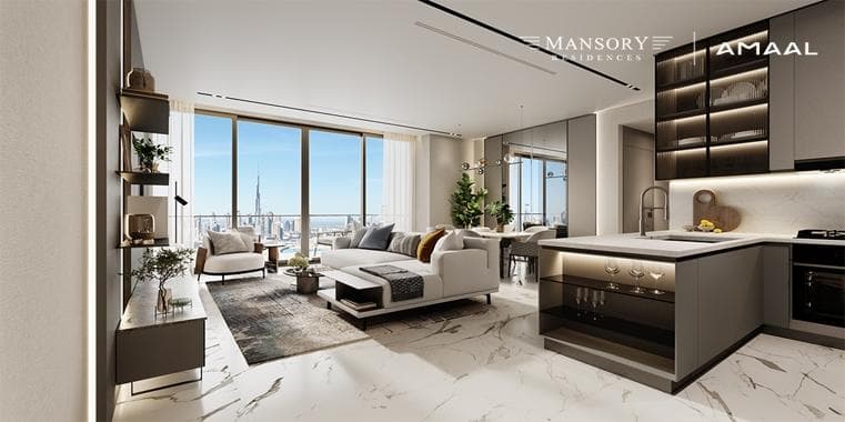 Front entrance at Mansory Residences by Amaal