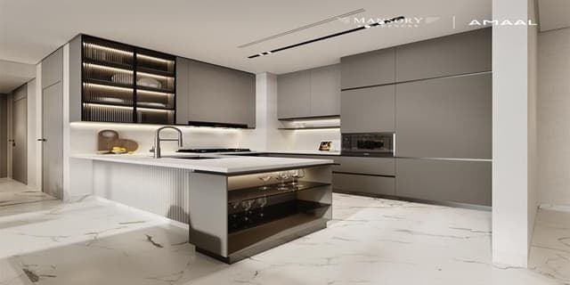 Meydan - Living space at Mansory Residences by Amaal