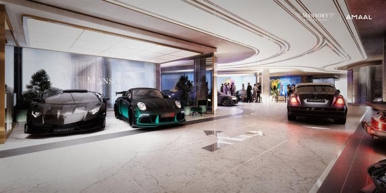 Meydan - Indoor area at Mansory Residences by Amaal
