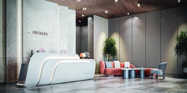 JVC (Jumeirah Village Circle) - Living space at Solena at The Orchard Place