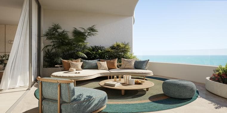 Indoor area at Miraggio by Source of Fate by Source of Fate Properties in Marjan Island