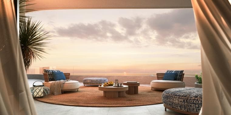 Living space at Miraggio by Source of Fate by Source of Fate Properties
