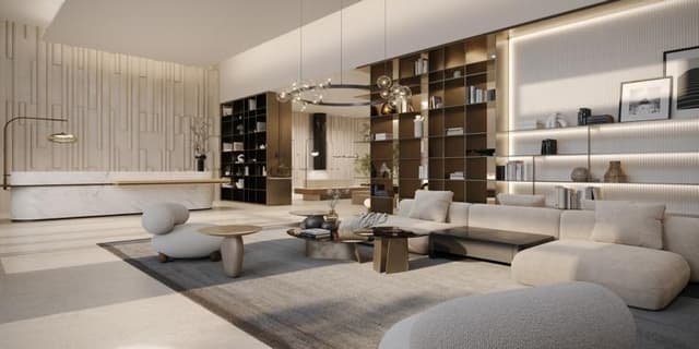 Room design at Rosehill at Dubai Hills Estate by Emaar Properties