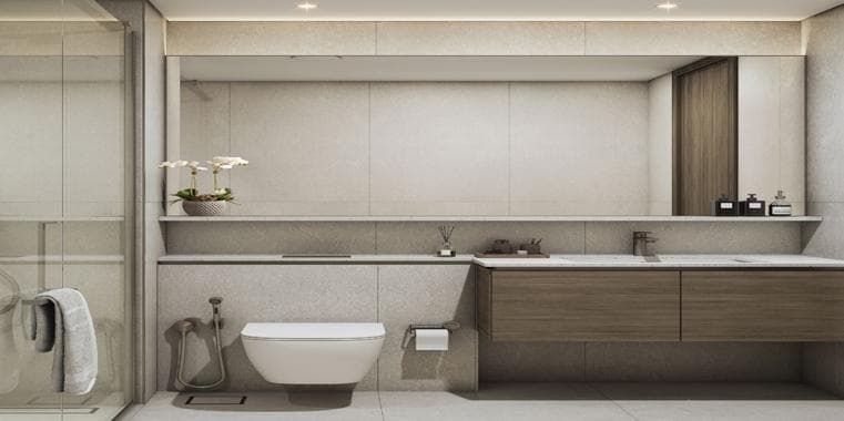 Interior at Bayfront Marina Residences in Siniya Island