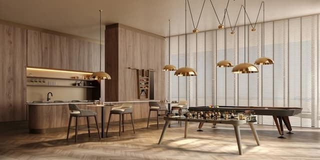 Motor City - Living space at Velos by Cityview Urban