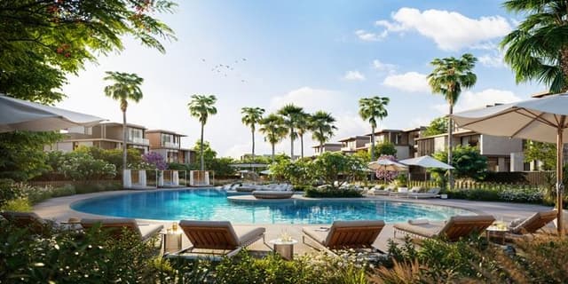 Living space at Nad Al Sheba Gardens Phase 10 by Meraas