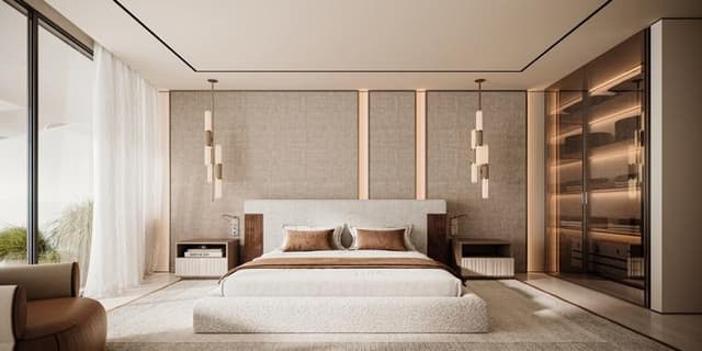 Building facade at Trussardi Residences Phase II by Mira Development in Al Furjan