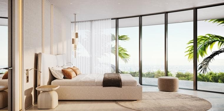 Front entrance at Trussardi Residences Phase II