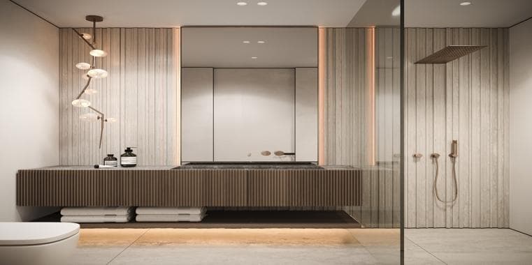 Apartment interior #5 at Trussardi Residences Phase II