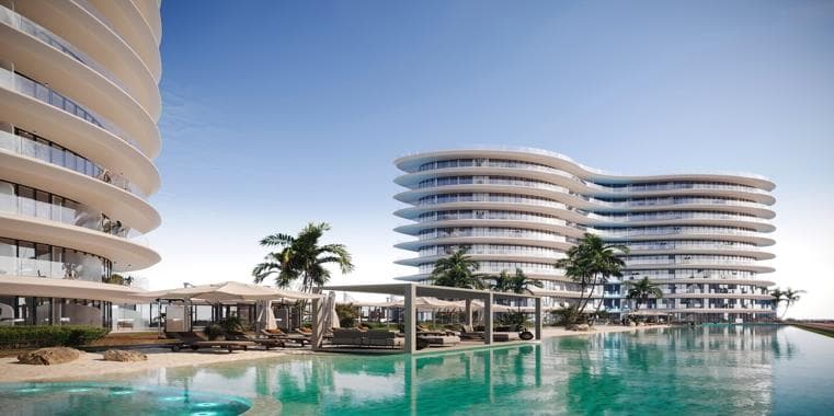 Trussardi Residences Phase II Building facade in Al Furjan