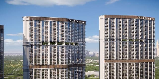 Indoor area at 360 Riverside Crescent by sobha in Sobha Hartland II