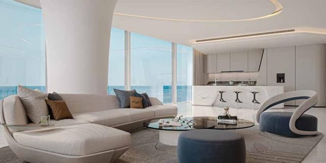 Interior at The Stellar Oceano in Marjan Island