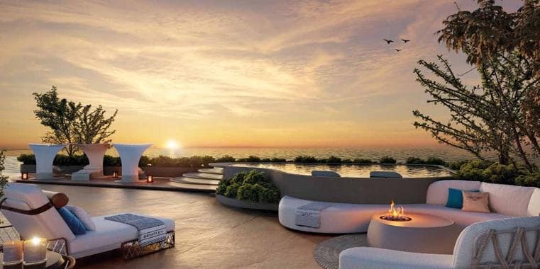Marjan Island - Living space at The Stellar Oceano
