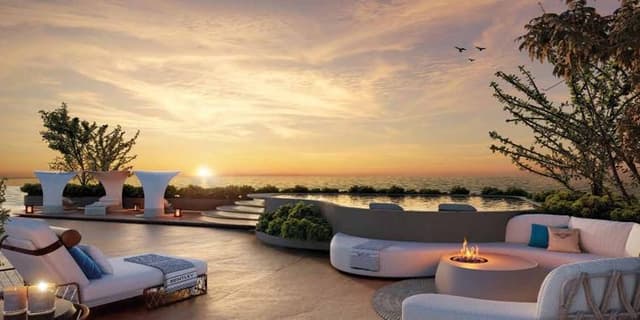 Marjan Island - Living space at The Stellar Oceano