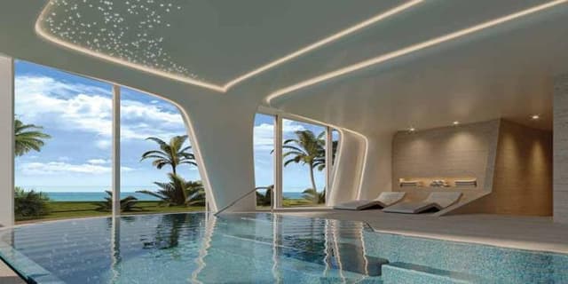 The Stellar Oceano Room design in Marjan Island