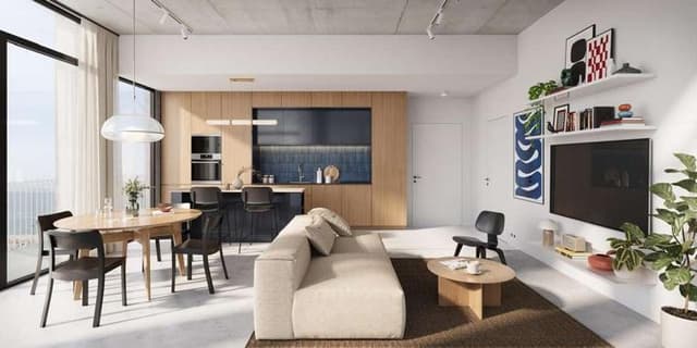 Interior at ENTA Mina Residences in Mina Al Arab