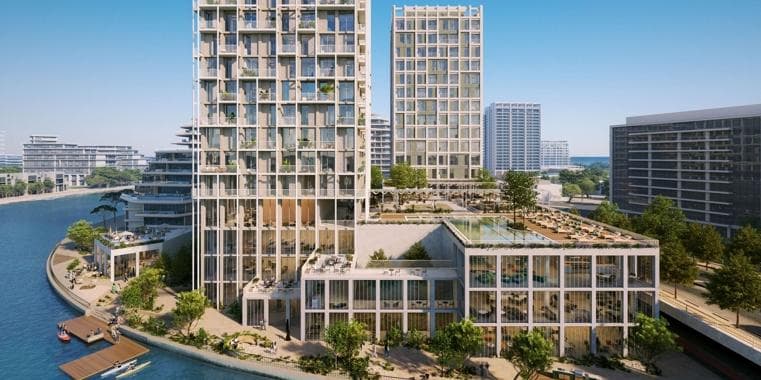 RAK Properties ENTA Mina Residences - Exterior view