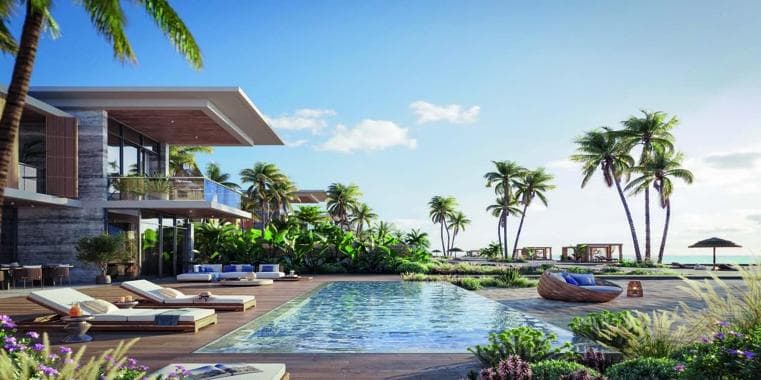 Living space at Rixos By Nakheel by Nakheel Properties
