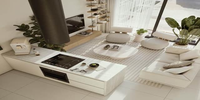 Interior at Elemental 22 in Jumeirah Garden City