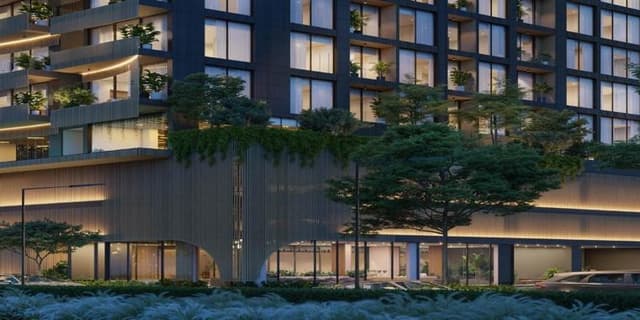 Living space at Elemental 22 by Elemental Developments