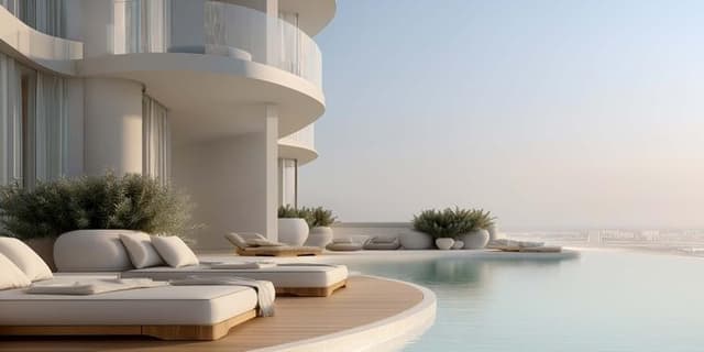 Building design at Colibri Views in RAK Central