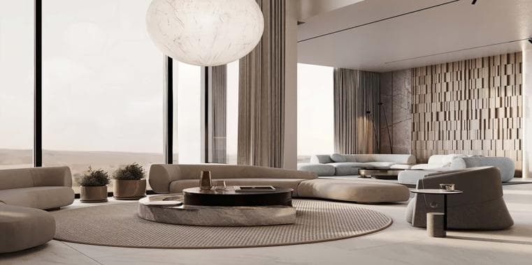 Living space at Colibri Views by Major