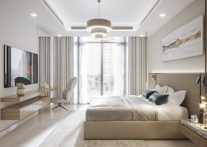Interior at Cresswell Residences by Esnaad Developments