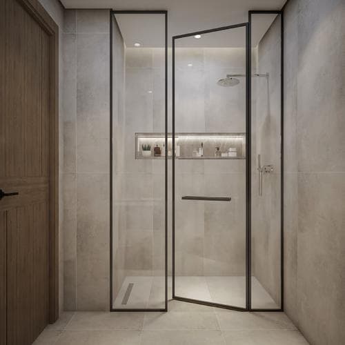 Building facade at Cresswell Residences by Esnaad Developments in Dubai South