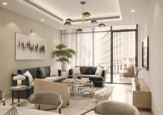 Interior at Cresswell Residences in Dubai South