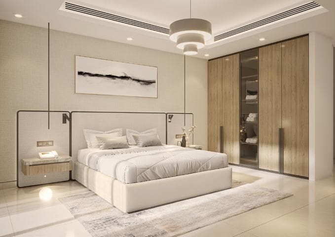Room design at Cresswell Residences by Esnaad Developments
