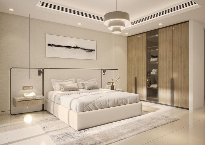 Room design at Cresswell Residences by Esnaad Developments