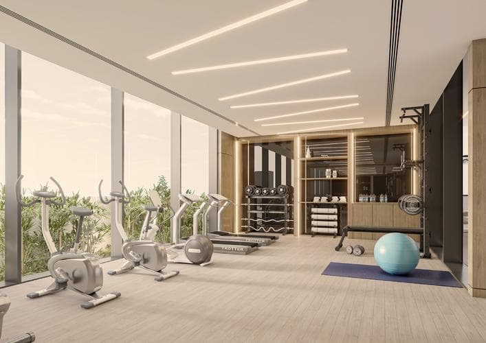 Indoor area at Cresswell Residences