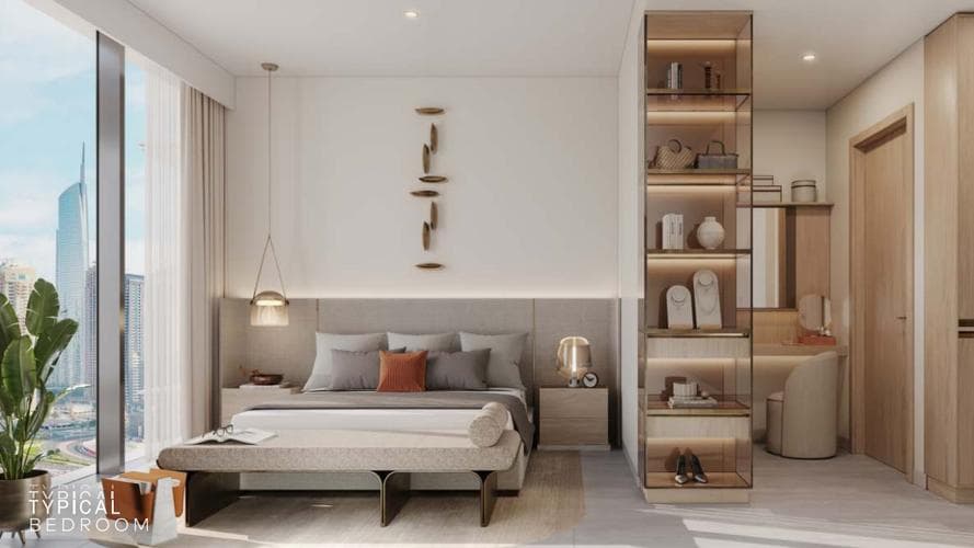 Mercer House modern bedroom interior design