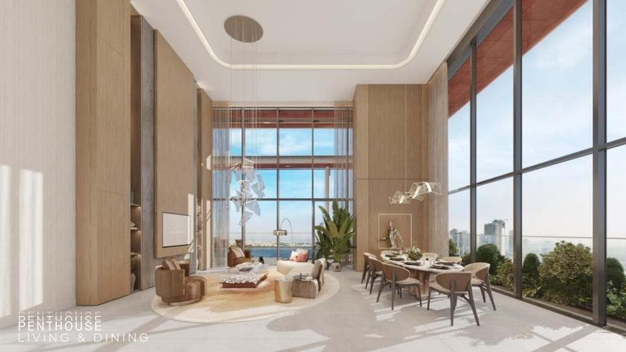 Mercer House luxury penthouse interior design