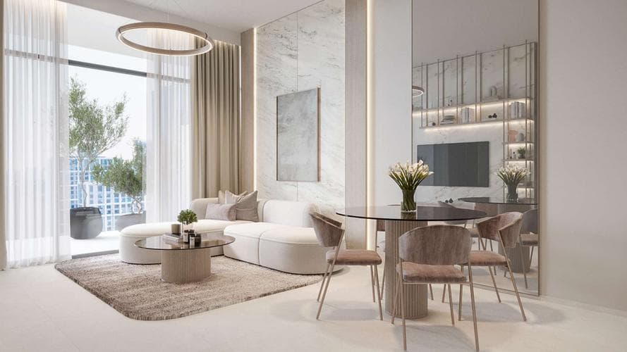 Seraph by Wadan apartment interior with elegant modern finishes