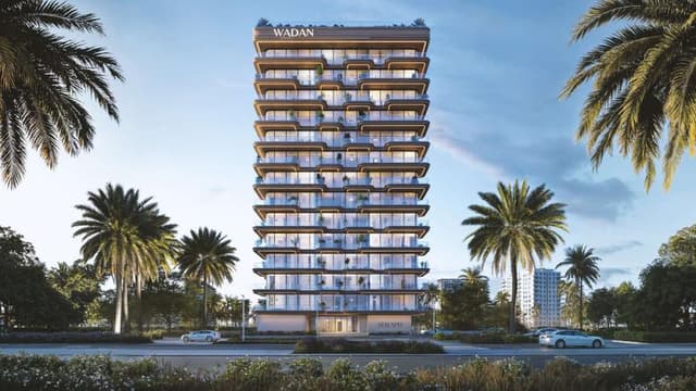 Seraph by Wadan modern residential building exterior in Dubai