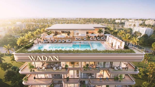 Seraph by Wadan rooftop lounge with relaxing views in Dubai