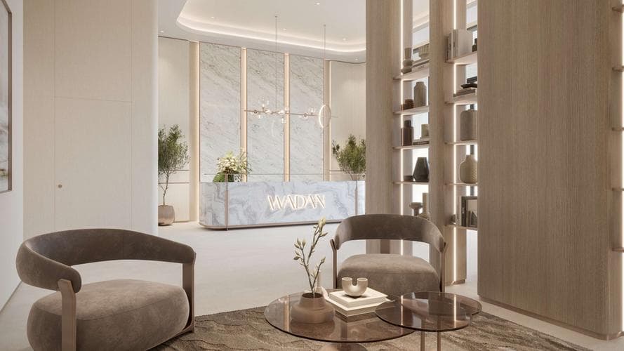 Seraph by Wadan lobby with contemporary luxury interior design