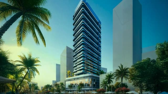 Exterior view of Zen Lagoons by SANZEN in Meydan Horizon Dubai