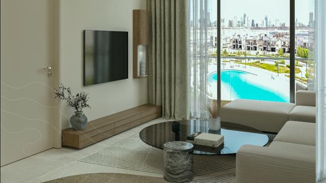 Bright living room at Zen Lagoons by SANZEN