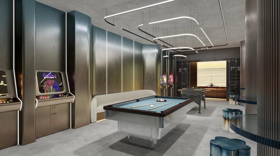 Portside Square Room design in Mina Rashid