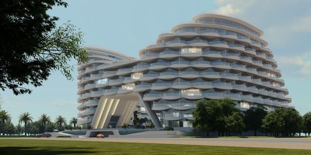 Apartment interior #5 at Aqua Arc