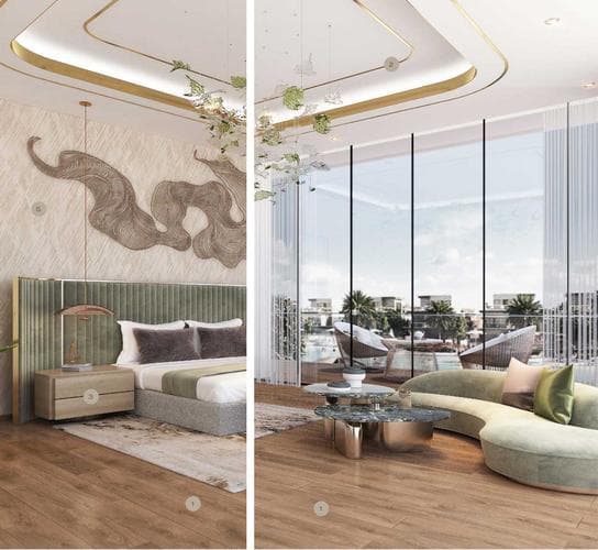Room design at DAMAC Islands 2 by DAMAC Properties